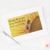 Honey-Geschäft Rechteckiger Aufkleber (Umschlag)