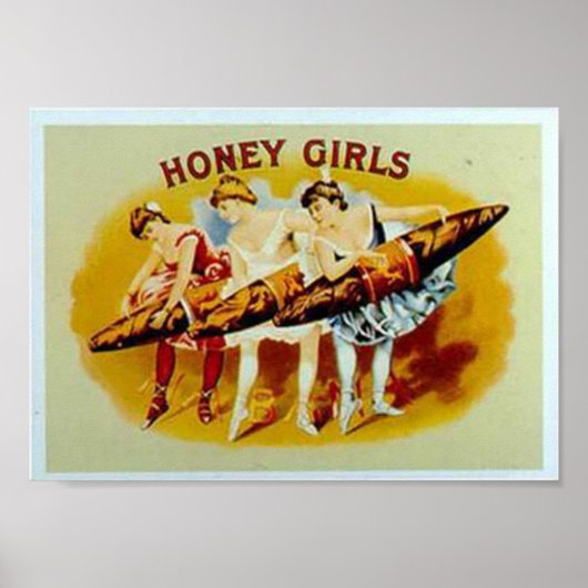 Honey Girls Cigars Poster (Vorne)