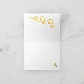 Honey Heart Feiertagskarte (Innenseite)