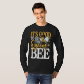 Honey honeybee beehive beekeeping accessories T-Shirt (Vorne ganz)