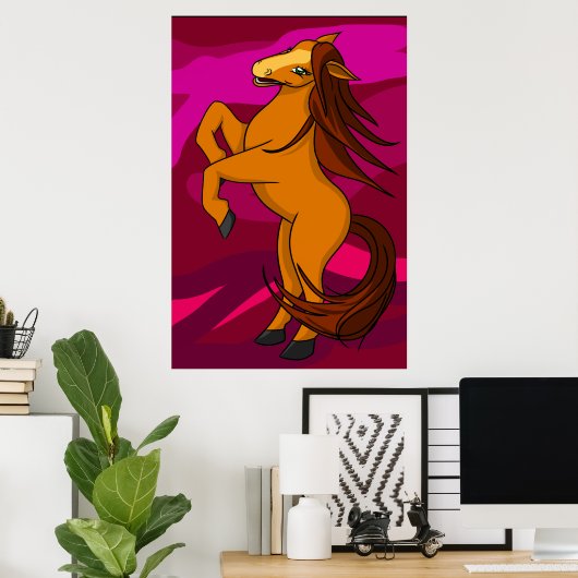 Honey Horse Poster (Heimbüro)