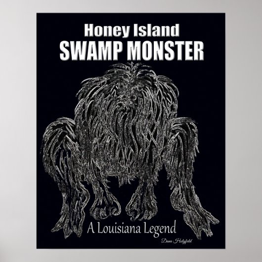HONEY ISLAND SWAMP MONSTER a LOUISIANA LEGEND Poster (Vorne)