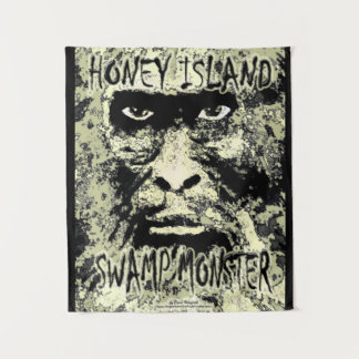 Honey Island Swamp Monster Tapestry Wandteppich
