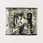 Honey Island Swamp Monster Tapestry Wandteppich (Vorderseite (Horizontal))