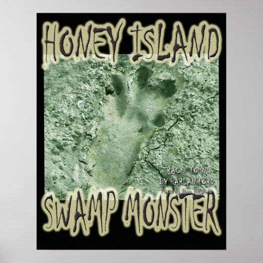 Honey Island Swamp Monster Track Poster (Vorne)