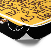 Honey Jar Beekeeper Honey Bee Poster (Ecke)