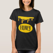 Honey Jar Funny Lazy Matching Costume Honeyt T-Shirt (Vorderseite)