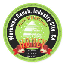 Honey Jar für Biene und benutzerdefiniert