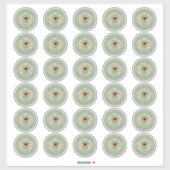 Honey Jar Label Honey Bee Apiary 2 INCH Stickers (Blatt)