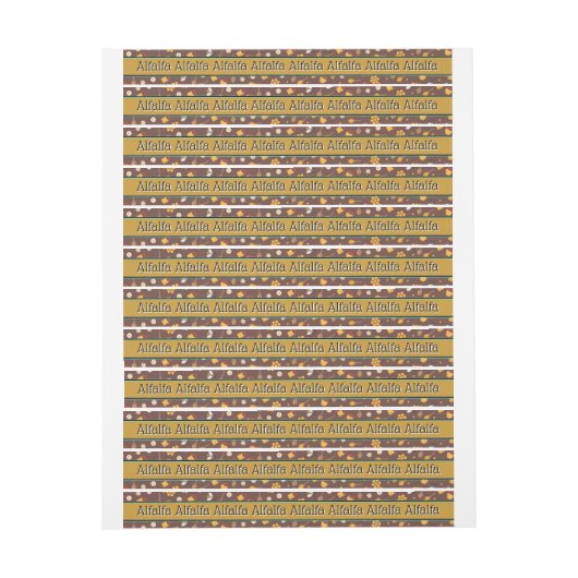 Honey Jar Lid Security Label Dark Alfalfa (Bogen)