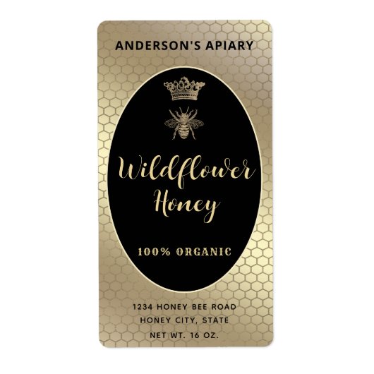 Honey jar, moderne Schriftkönigin (Vorne)