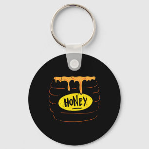 Honey Jar Pot Kostümspass Sweet Halloween Men Wome Schlüsselanhänger