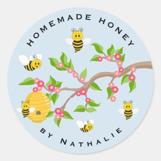 Honey Jar Sticker (Vorderseite)