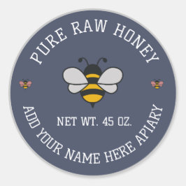 Honey Jar Stickers | Bee & Honeycomb Apiary Labels