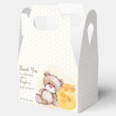 Honey Jar Teddy Bär warten Baby Dusche Geschenkschachtel (Geöffnet)