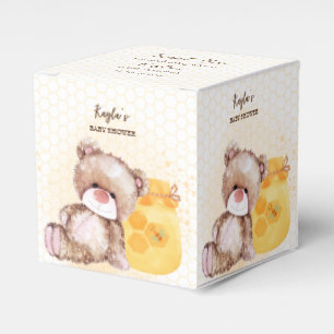 Honey Jar Teddy Bär warten Baby Dusche Geschenkschachtel