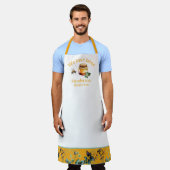 Honey Jar und Wein Honey Business Schürze (Getragen)