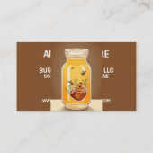 Honey Jar Visitenkarte (Rückseite)