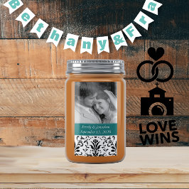 Honey Jelly Jar Labels Wedding Foto Labels Adressaufkleber