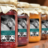 Honey Jelly Jar Labels Wedding Foto Labels Adressaufkleber