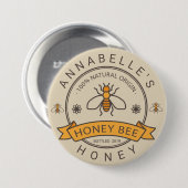 Honey Label personalisieren Button (Vorne & Hinten)