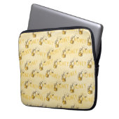 Honey Laptop Sleeve (Vorderseite Links)