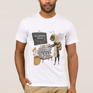 Honey Latte Craftmaster: Barista Bee & Blume Espr T-Shirt
