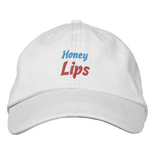HONEY LIPS BESTICKTE BASEBALLKAPPE