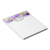 Honey-Liste der Bienen und Blume Notizblock (angewinkelt)