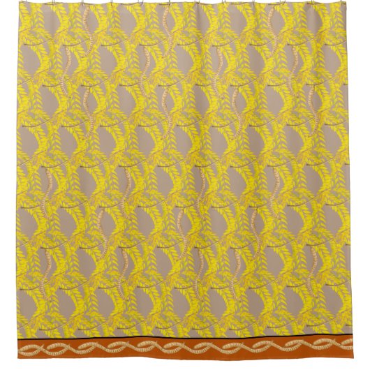 Honey Locust auf einem Duschvorhang (Vorderseite)