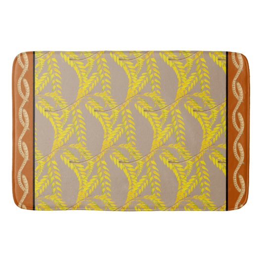 Honey Locust auf einer Bath Mat Badematte (Vorderseite)