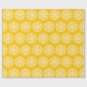 Honey Mandala Geschenkpapier (Flach)