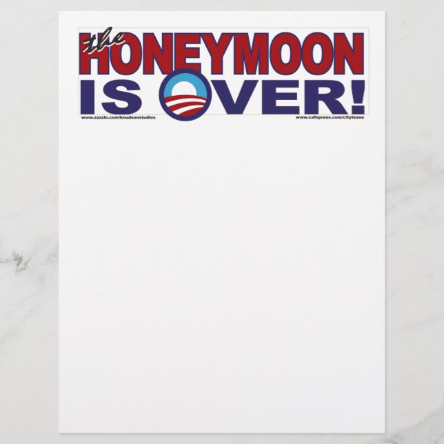 HONEY-MOON-IS-OVER (Vorderseite)