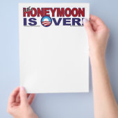 HONEY-MOON-IS-OVER FLYER (Hand)