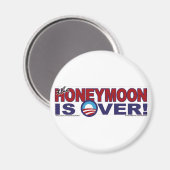 HONEY-MOON-IS-OVER MAGNET (Vorderseite/Rückseite)