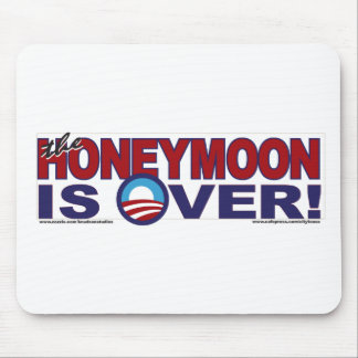HONEY-MOON-IS-OVER MOUSEPAD