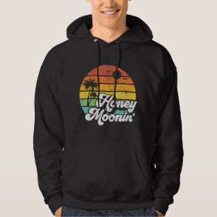 Honey Moonin Beach Flitterwochen Urlaub Männer Fra Hoodie