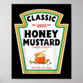 Honey Mustard Diy Halloween Costume Matching Group Poster (Vorne)