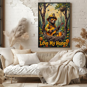 Honey Nest Serenade: Bärensüße Poster