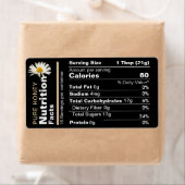 Honey Nutrities Label Black Gold Daisy (Insitu)