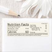 Honey Nutrition Rücksendeadressen-Aufkleber (Insitu)