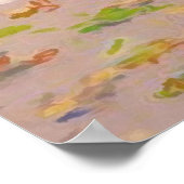 Honey Pekingese in Floral Setting Poster (Ecke)