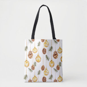Honey Pine Cones Christmas Tasche