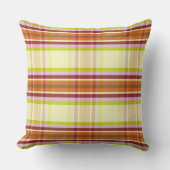 Honey Plaid TFTN Kissen (Vorderseite)
