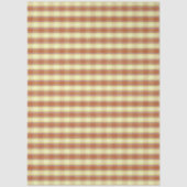 Honey Plaid TFTN Seidenpapier (Vorderseite)