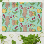 Honey Possum Geschirrtuch (Gefaltet)