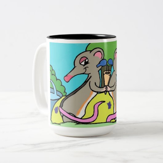 Honey Possum Tasse (Vorderseite Links)