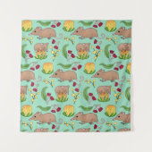 Honey Possum Wandteppich (Vorderseite)