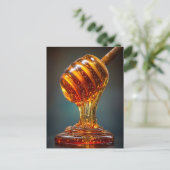 Honey Postkarte (Stehend Vorderseite)