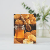 Honey Postkarte (Stehend Vorderseite)